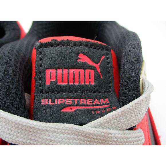 Puma Slipstream INVDR Shoes Men Sz 10.5 Red Black Leather Low Top 389968-01 1S9 main image 6